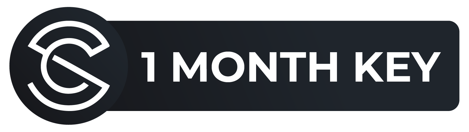 1 MONTH KEY banner